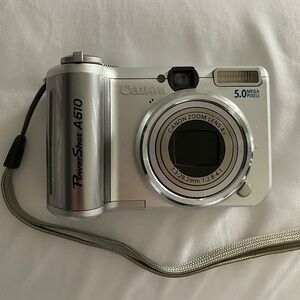 Canon PowerShot A610 5.0 MP 4x Optical Zoom Digital Camera